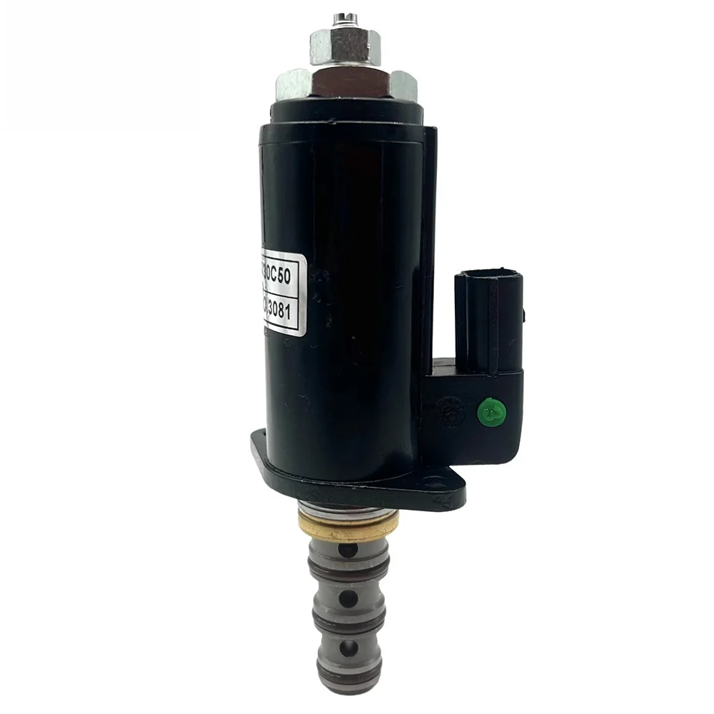 Hydraulic Pump Solenoid Valve KDRDE5K-31/30C50-140-T for SK200-6E 210LC-6E Excavator Parts