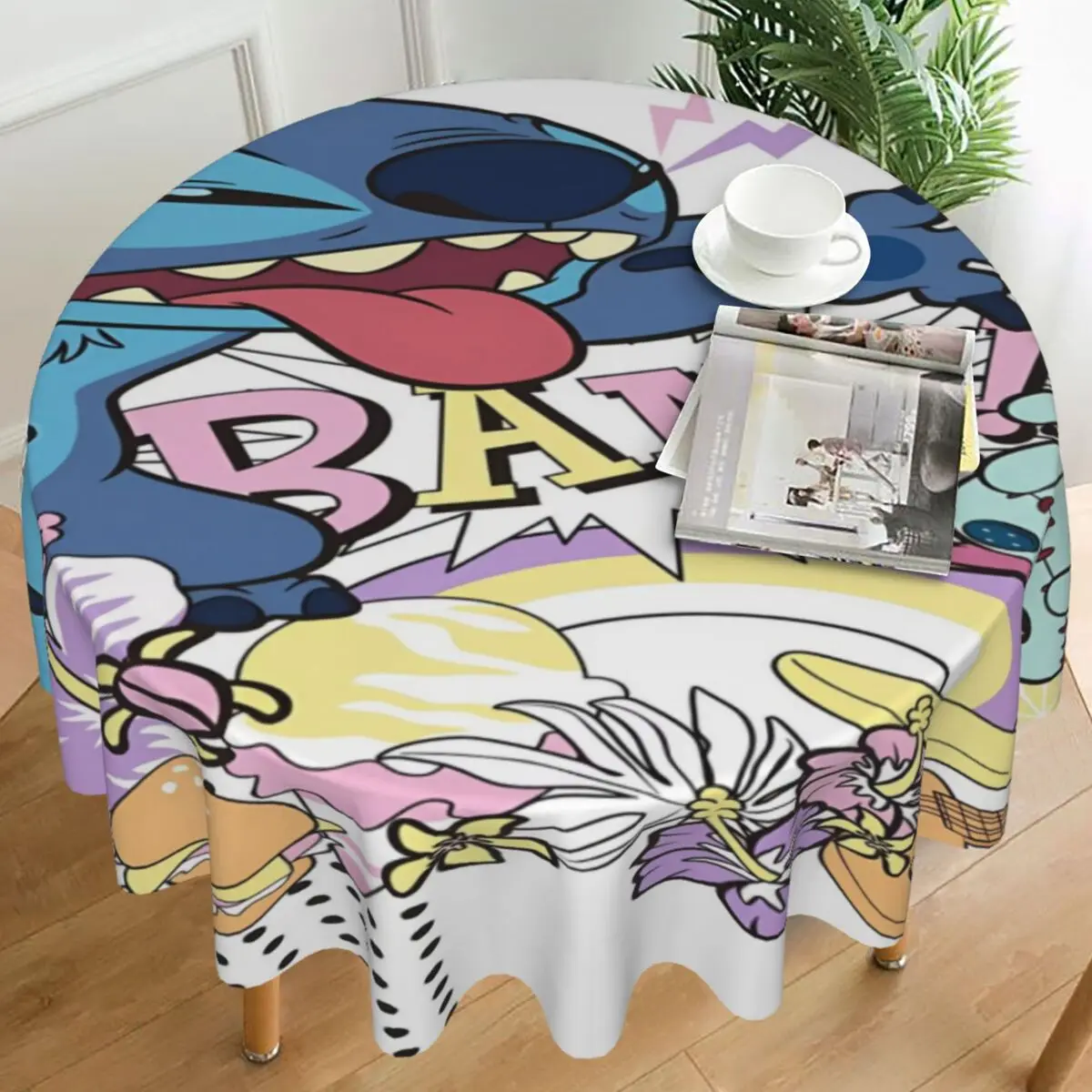 

Стежка скатерть модная круглая скатерть для свадьбы, дня рождения, вечеринки, покрытие стола, дешевое украшение стола с принтом