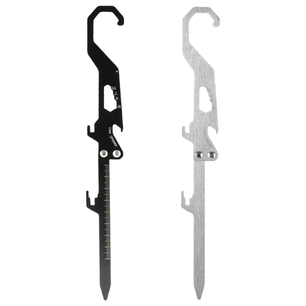 

1pc Multipurpose Incenses Coils Stand With Hook And Rulers Integrated Bottle Openers for Camping and Picnics