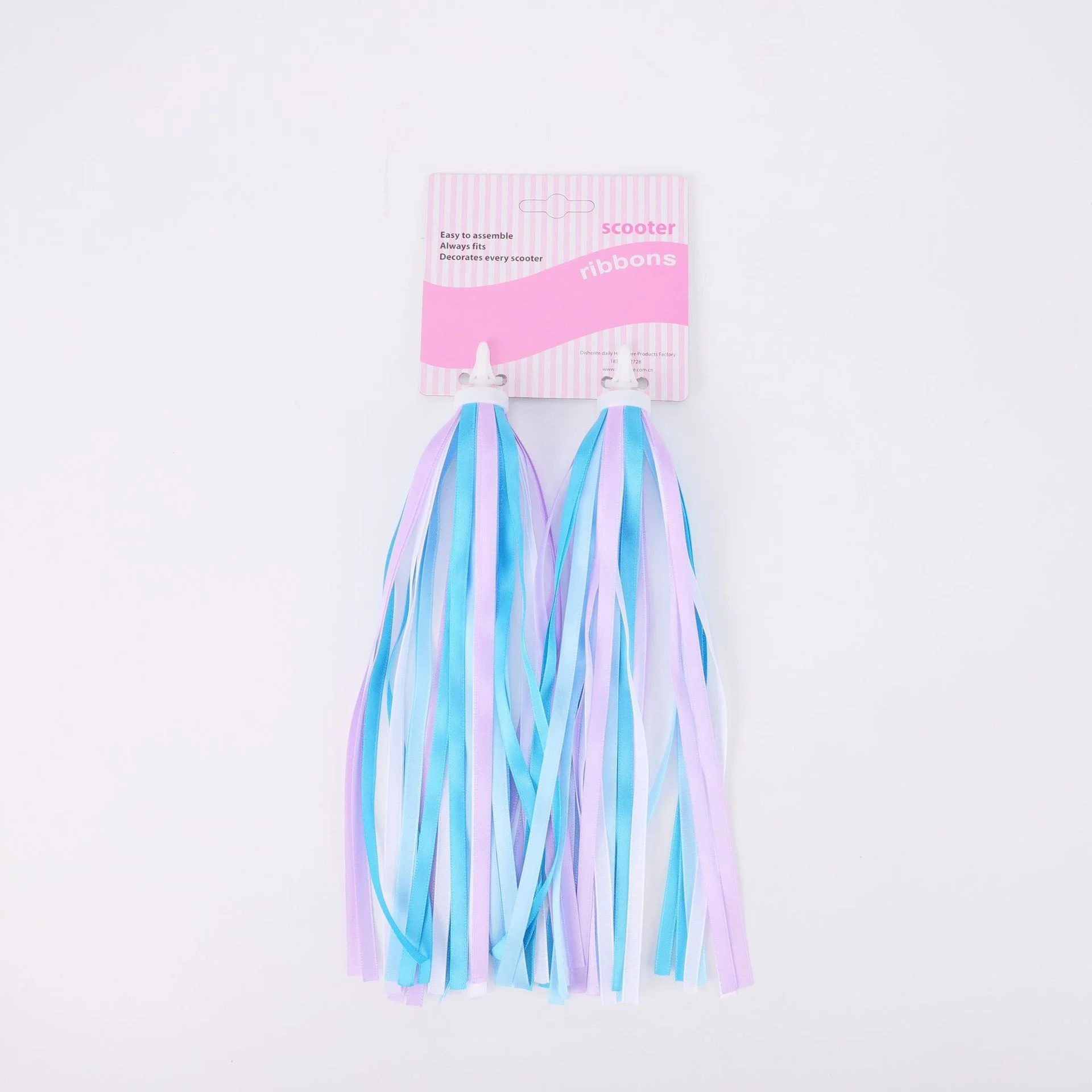 Kinder-Fahrradlenker-Streamer, Kinder-Rollerlenker-Bänder, fließende bunte Quasten-Accessoires für Kinderfahrräder – Detail 11