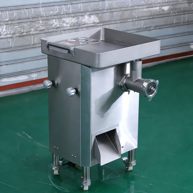 Commercial Meat Grinder 110kg Pack Weight Multi-function Meat Slicer Mincer For Slaughterhouse Processing