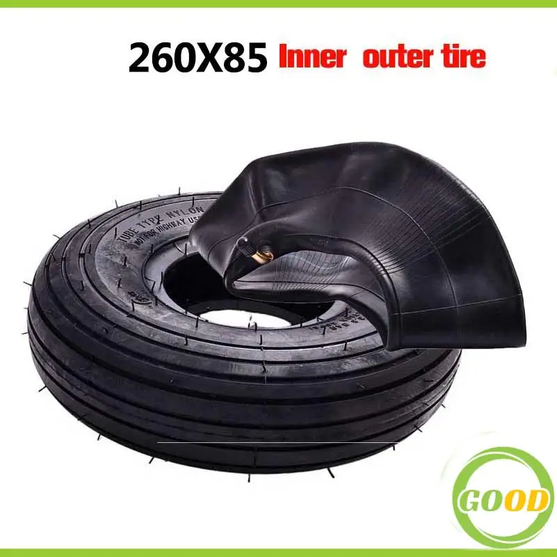 260x85 Tire 3.00-4 Inner Tube for Pocket Rocket E300 E325 EZip Scooter Mini Chopper Go Kart Bladez Gas Electric Mobility