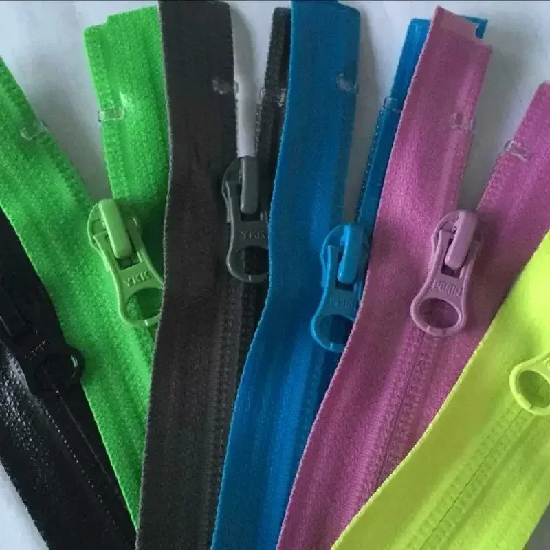 

Водонепроницаемая молния YKK 5 #70-75 см, непромокаемые одиночные Открытые черные, белые, серые, оранжевые лыжные аксессуары для ремонта шитья курток