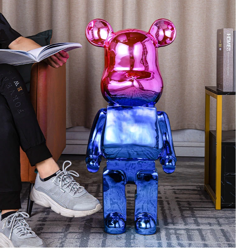Bearbrick Ours Violent Blocs de Construction Ours 400% 100% Série de