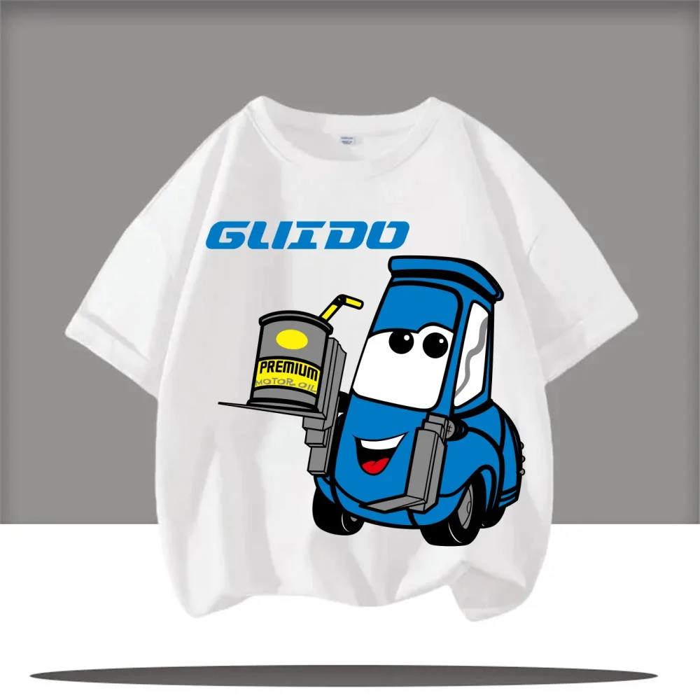 حار بيع سيارة بيكسار البرق ماكوين 2D مطبوعة لطيف شبكة تي شيرت للفتيات ملابس الأولاد قصيرة الأكمام تي شيرت لفصل الصيف