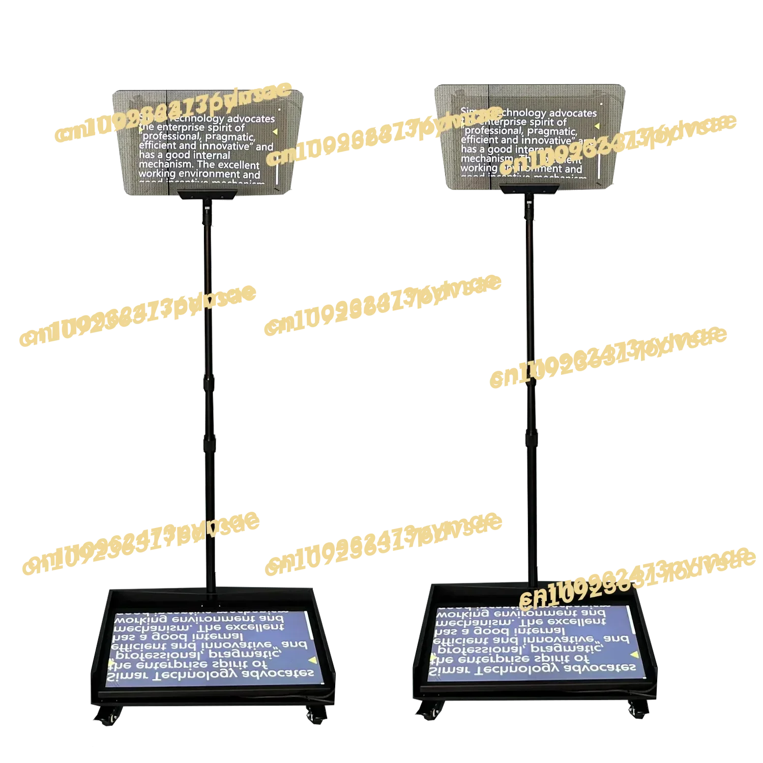 NEW simar professional 22 inch self-reversing monitor presidential conference speech mobile
