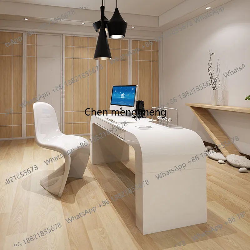 

Creative modern minimalist and fashionable room offices office desks and workstations computer desk reception desk