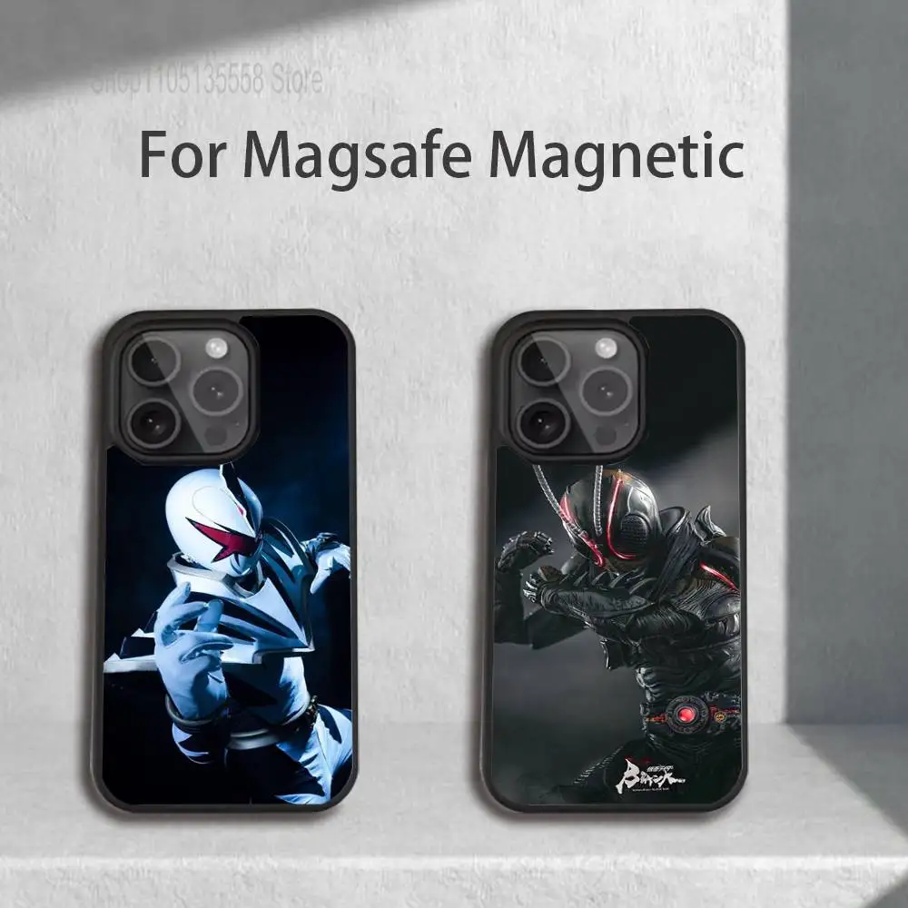 

K-Kamen R-Rider Phone Case For iPhone 17,16,15,14,13,12,11,Pro,Max,Plus,Mini,SE4,E Magnetic Magsafe Wireless Charging