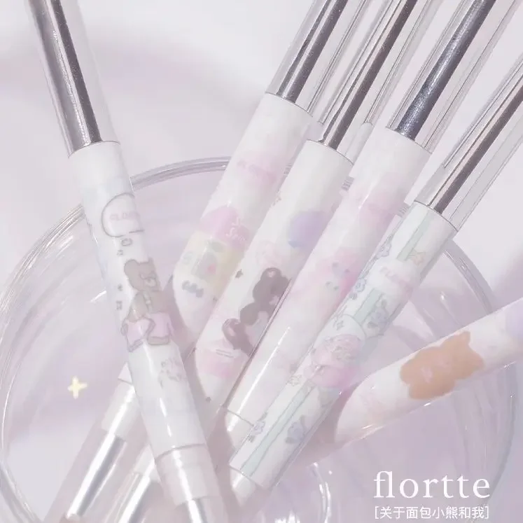 Flortte Eyeliner Gel Pen, Dubbele Slapende Zijdeworm Oogschaduwpen, Twee In Één, Kan Worden Gebruikt Om Cosmeticos Te Maken