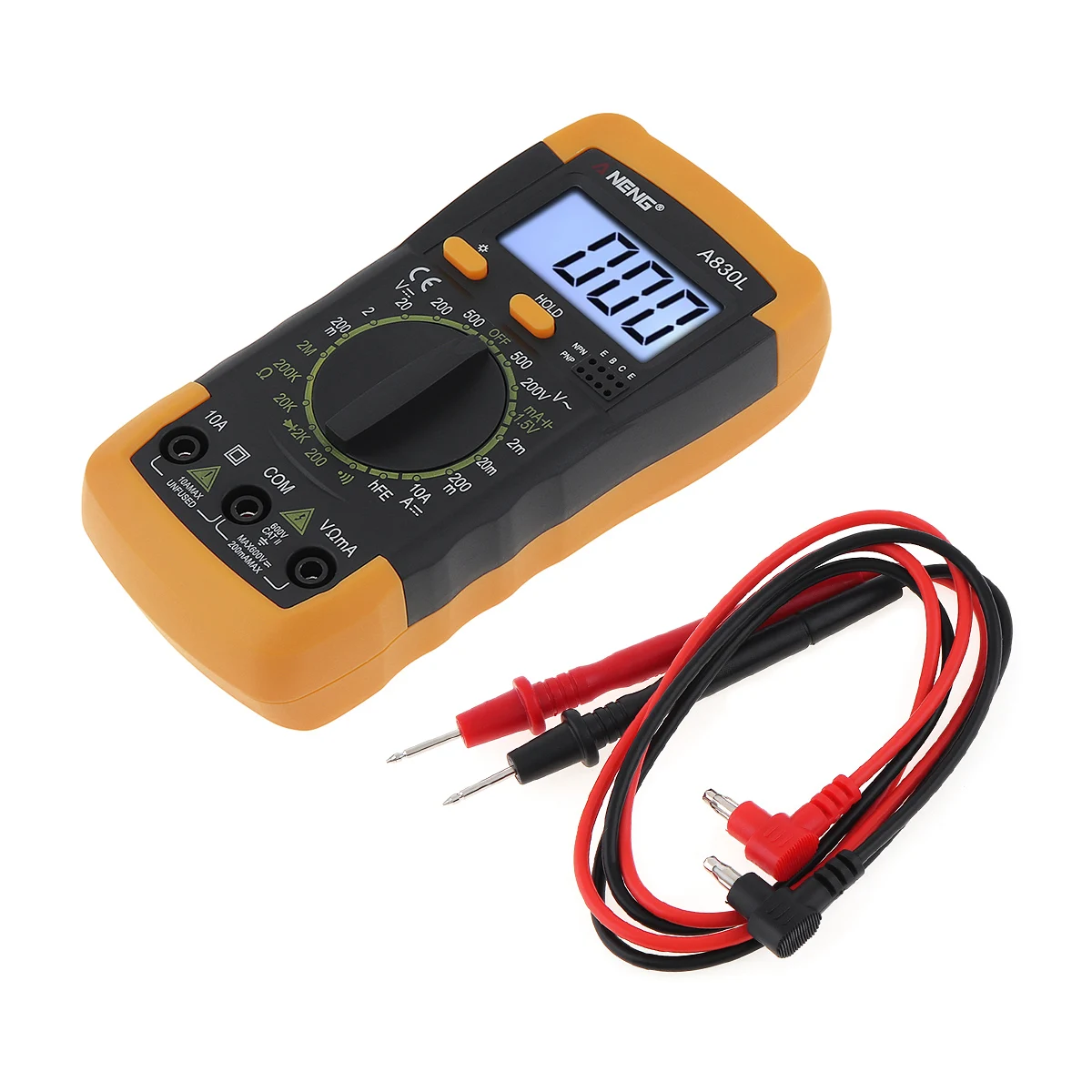 LCD Digital Multimeter Multitester Voltmeter Ohmmeter Ammeter AC DC Voltage Current Capacitance OHM Tester Multi Meter