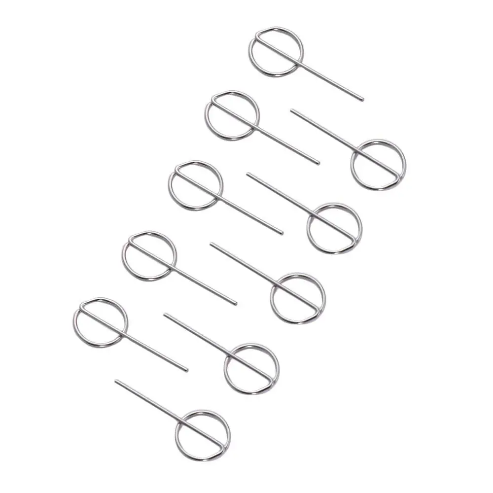 Strumento chiave per telefono smartphone in acciaio Strumenti per uso telefono Strumenti per espulsione per telefono cellulare Pin per scheda di rimozione Vassoio per scheda SIM Ago per scheda espulsore