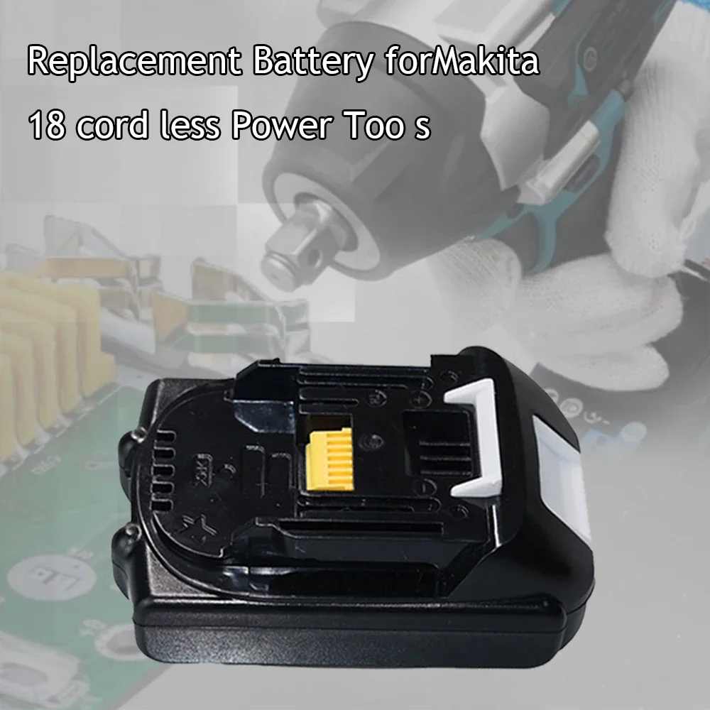 3000/4000/5000mah for Makita 18V Battery BL1830B BL1850B BL1840 BL1860 BL1815 Replacement Lithium Battery