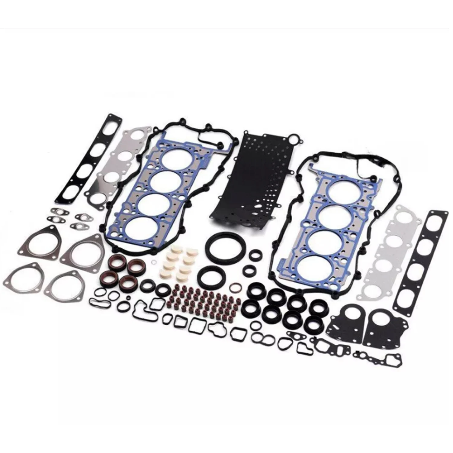 1Set Engine Rebuild Gaskets Seals Kit 079103383BA 079103483K 079103161D For Audi A6 S4 B6 B7 4.2L V8 DOHC BBK BHF BAT BAS BNK