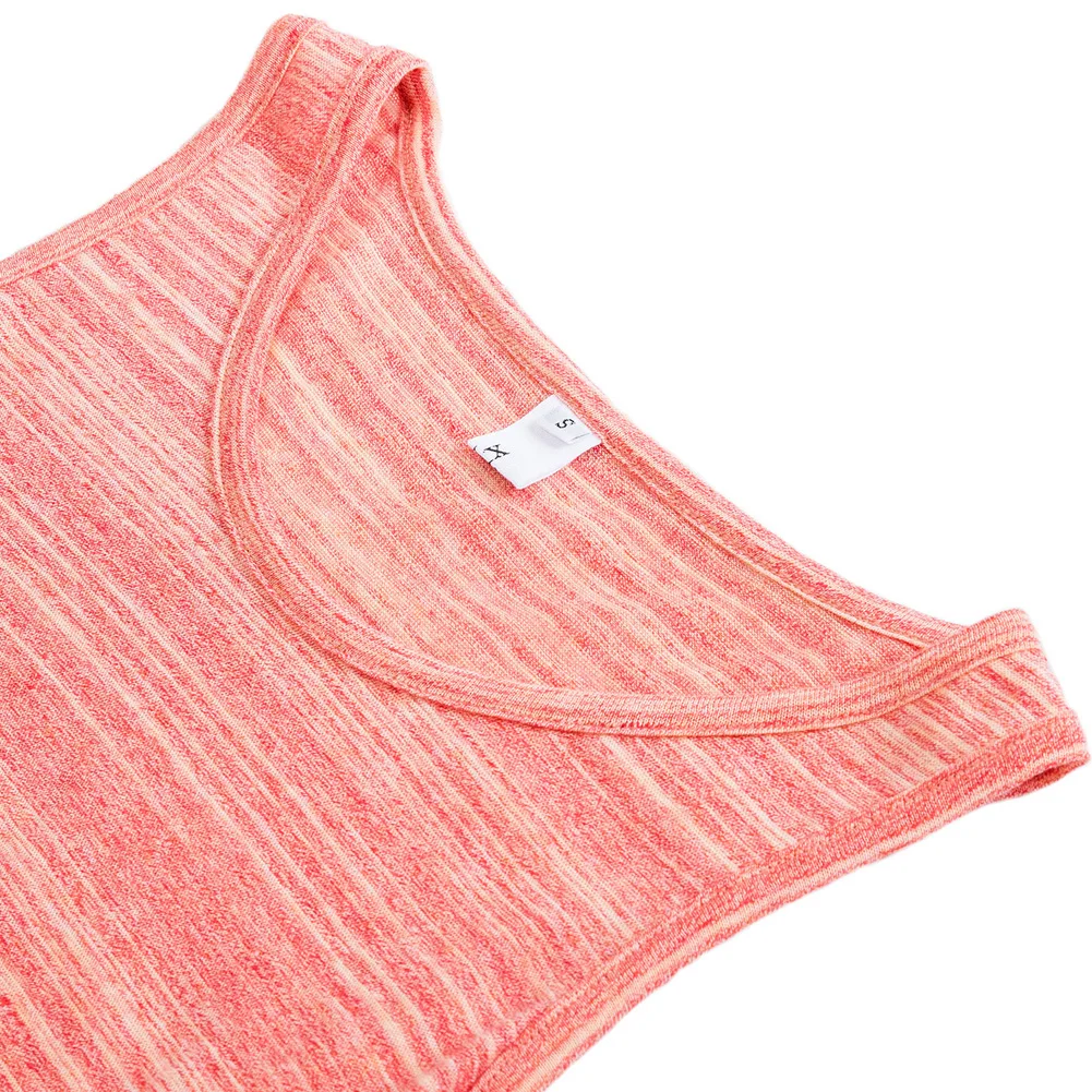 S-3XL 100% Baumwolle Damen Tank Top Sommer Lässig Locker Ärmellos Bunt Weich Dünn Bequem Weste Top Harajuku Top Damen – Detail 32