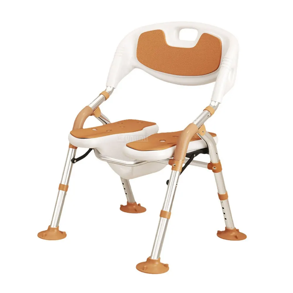 Non Bending Multifunctional Bath Chair Non Slip Foot Pad For The Elderly And Anti Fall Chair For Showering In The Bathroom