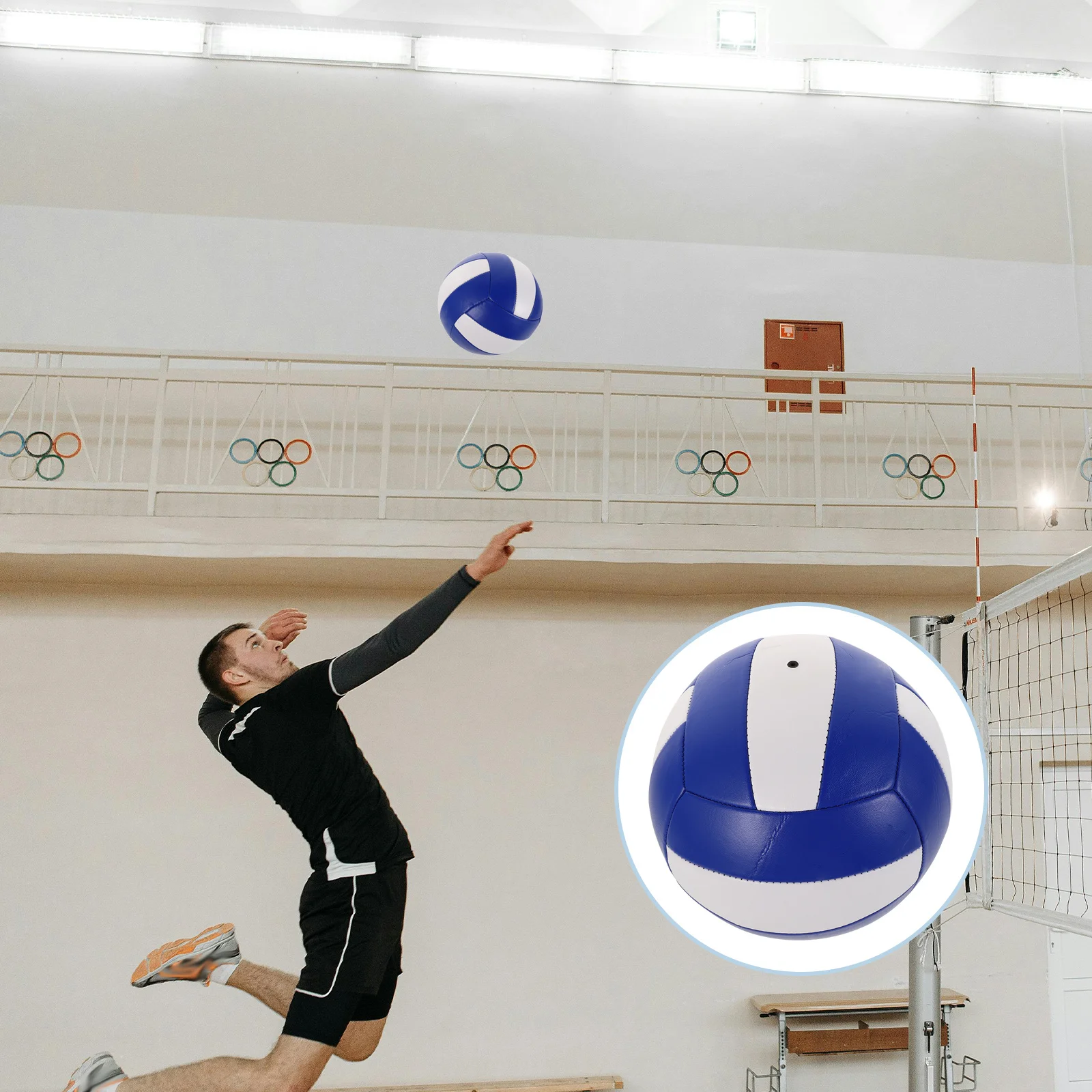 

Мягкий взрослый волейбольный мяч размера 5 из полиуретана, ударопрочный, для тренировок в зале, соревнований, пляжных игр