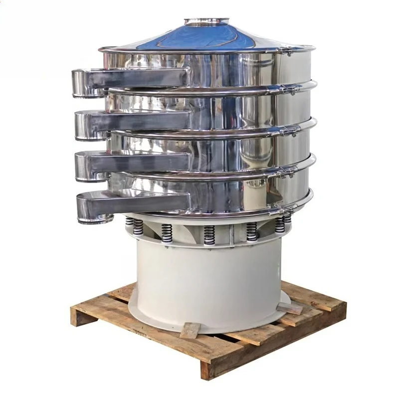 Industrial Coconut Flour Screening Machine: Reliable Rotary Shaker for Food Grade Coconut Flour Separation