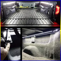 Luz LED para coche de camioneta, luz para maletero de dos camiones con un remolque, adecuada para carga, camionetas SUV, 2 uds., 60 pulgadas, 180 LED