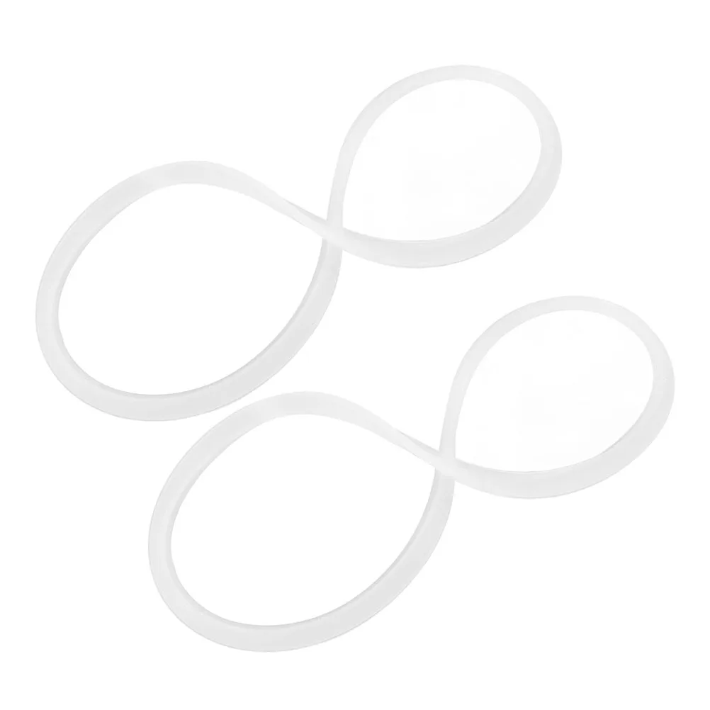 

2Pcs Japanese Style Silicone Lunch Box Sealing Ring Airtight Replacement for Insulated Food Boxes Bento Accessories