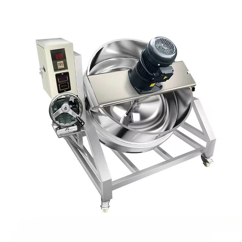 

Automatic heating sandwich pan, seasoning steam planetary wok
