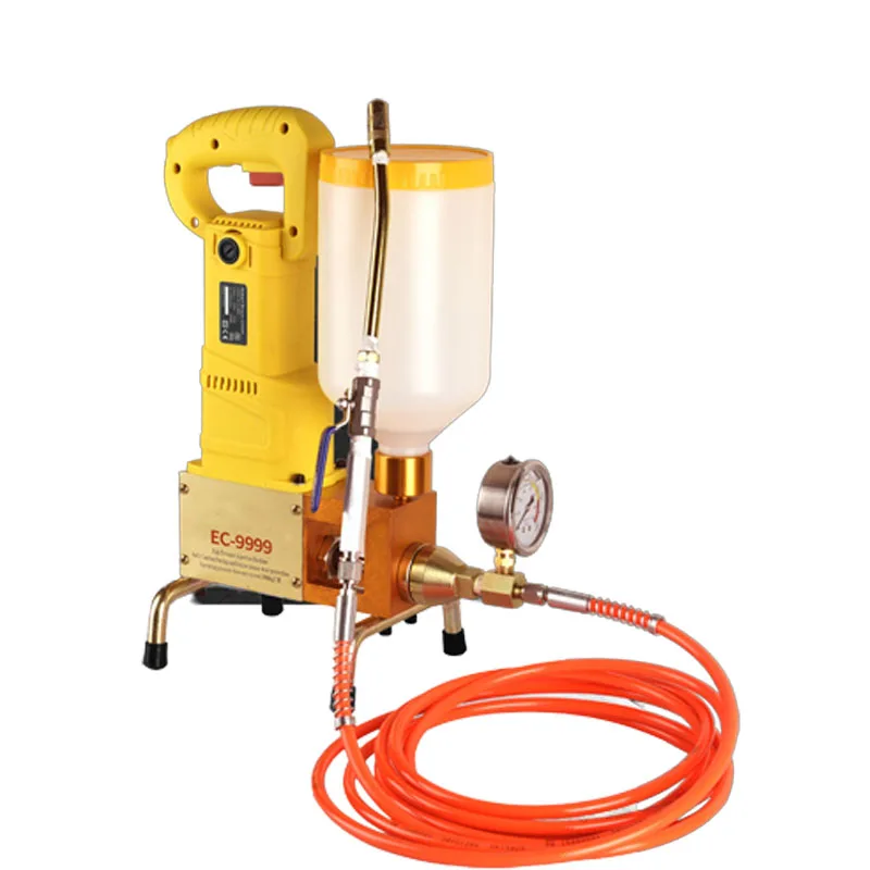 Waterproof Polyurethane Grouting Stone Paint Spraying Machine For Subway/Airport/Roof Sealing Leak Filling Tools