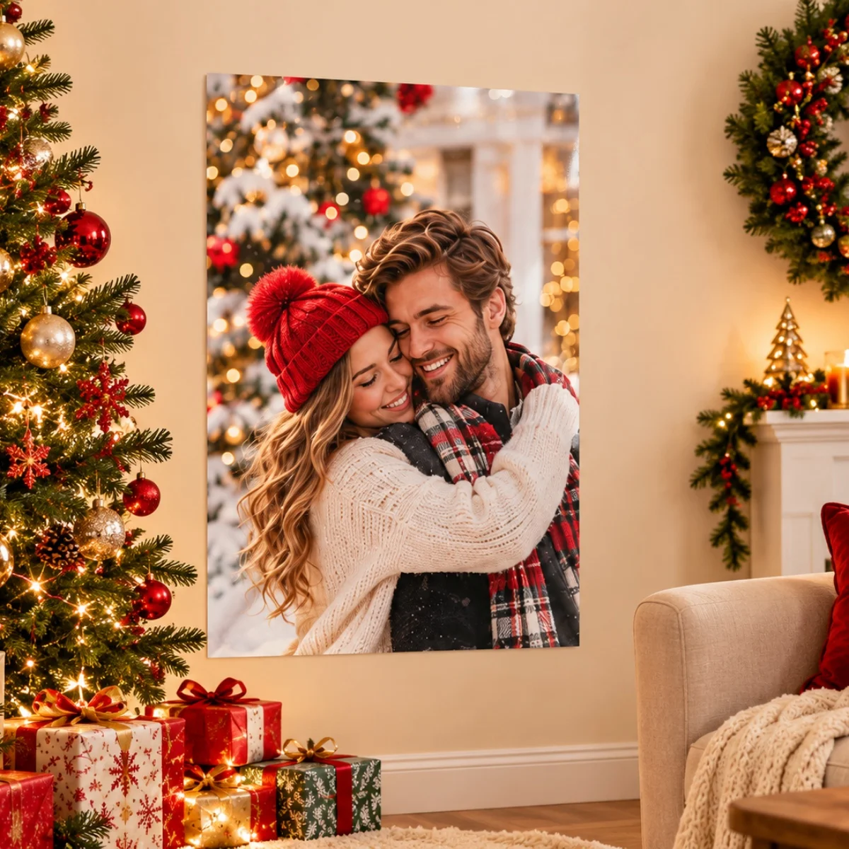Customizable Self-Adhesive Poster Printing — Customize with Any Image | Suitable for Any Occasion | Unique Home Decor Art