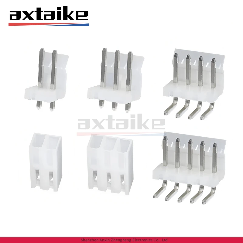 20PCS CH 3.96mm 2Pin 3Pin 4Pin 5Pin 6Pin 7Pin 8Pin JST Male Female Connector Straight Pin Header Housings Terminal Block CH3.96