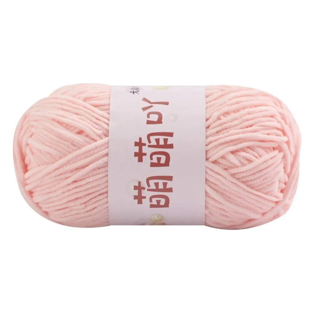 New Fluffy Texture Crochet Yarn Soft Medium Amigurumi Yarn Thick Yarn Crocheting Blankets