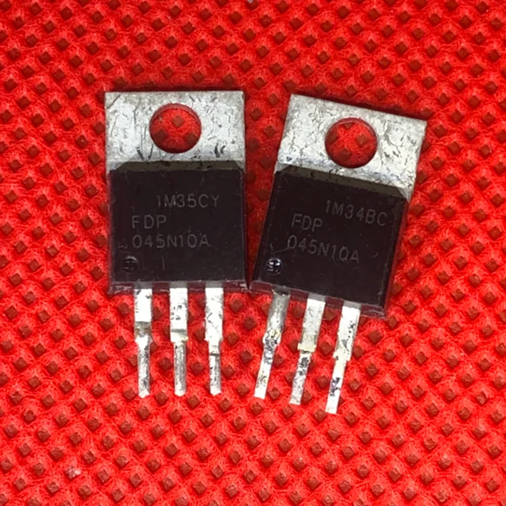 10PCS FDP045N10A FDP045N10 045N10A 164A 100V TO-220 In stock Original disassembly