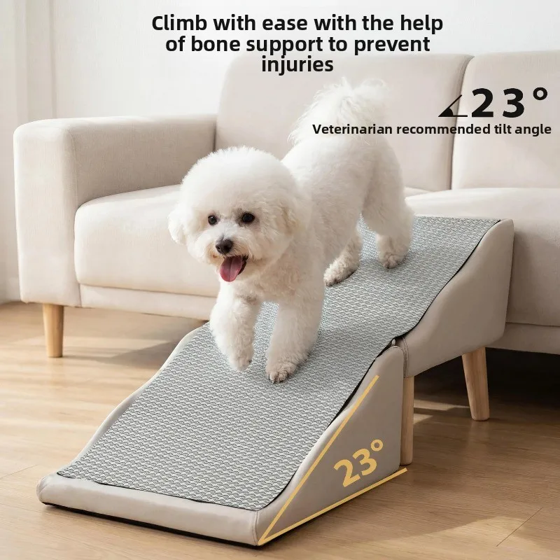 Pet slope silicone non-slip pet ladder dog sofa steps