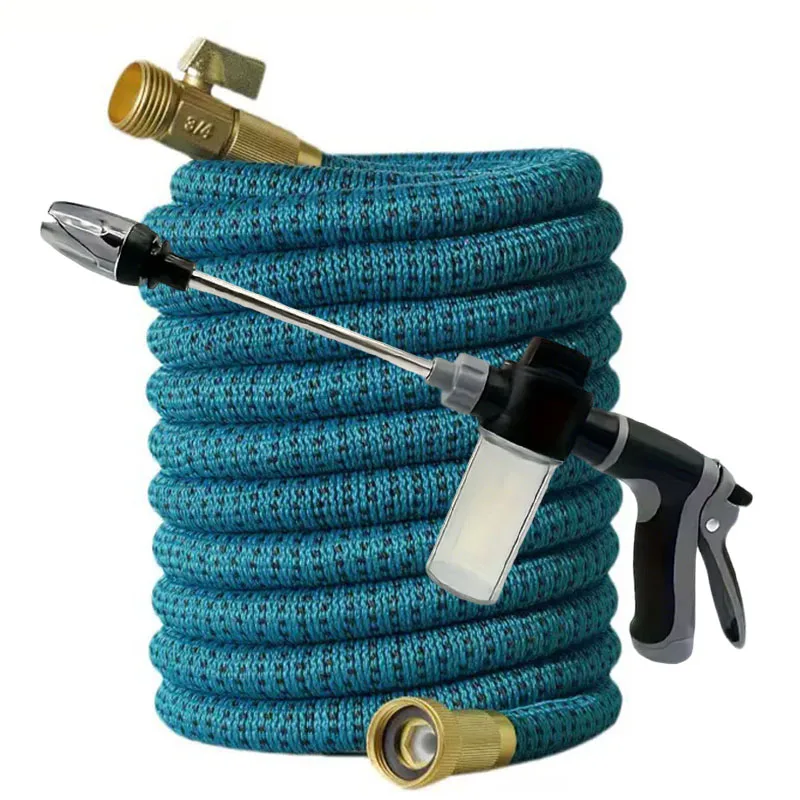 

Садовый шланг-катушка Magic Watering: гибкий шланг высокого давления для полива сада, мойки автомобилей и орошения.