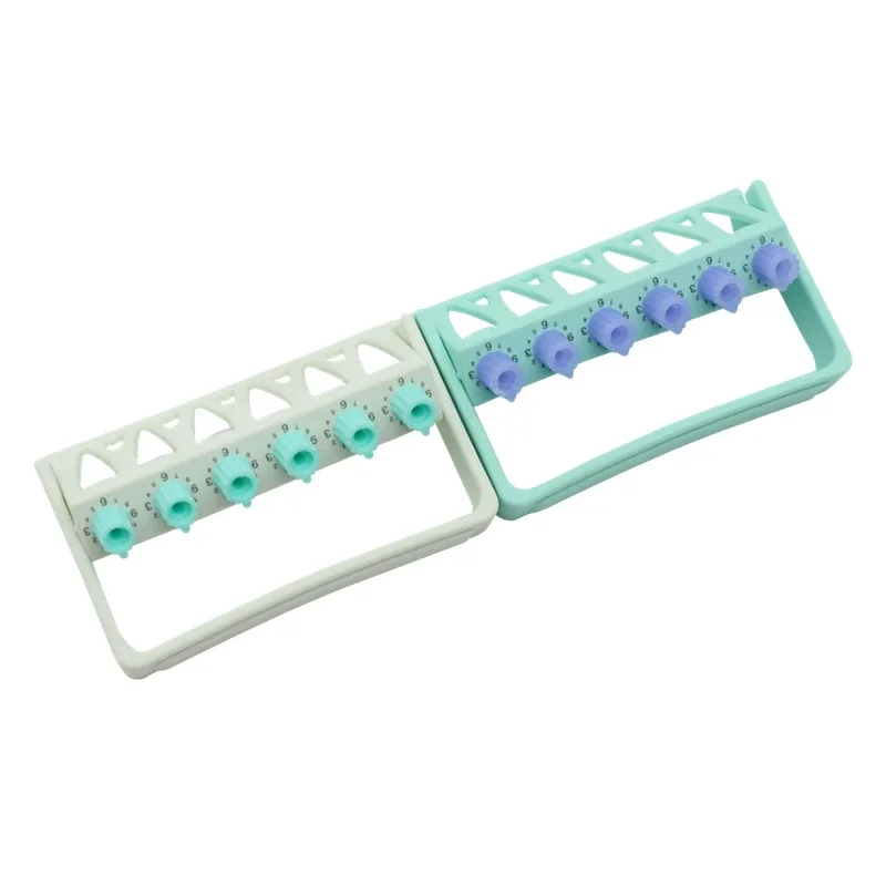 10Pcs Autoclavable Dental Endo File Holders Counting Disinfection Box Dentist Endodontic Root Canal Sterilization Case Rack