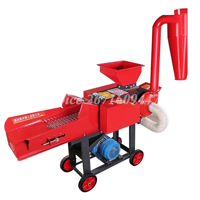 

Large Electric Scale Hay Cutter Grass Shredder Forage Grass Chopper Farm Hay Chaff Cutter Straw Livestock Feed Making Machine