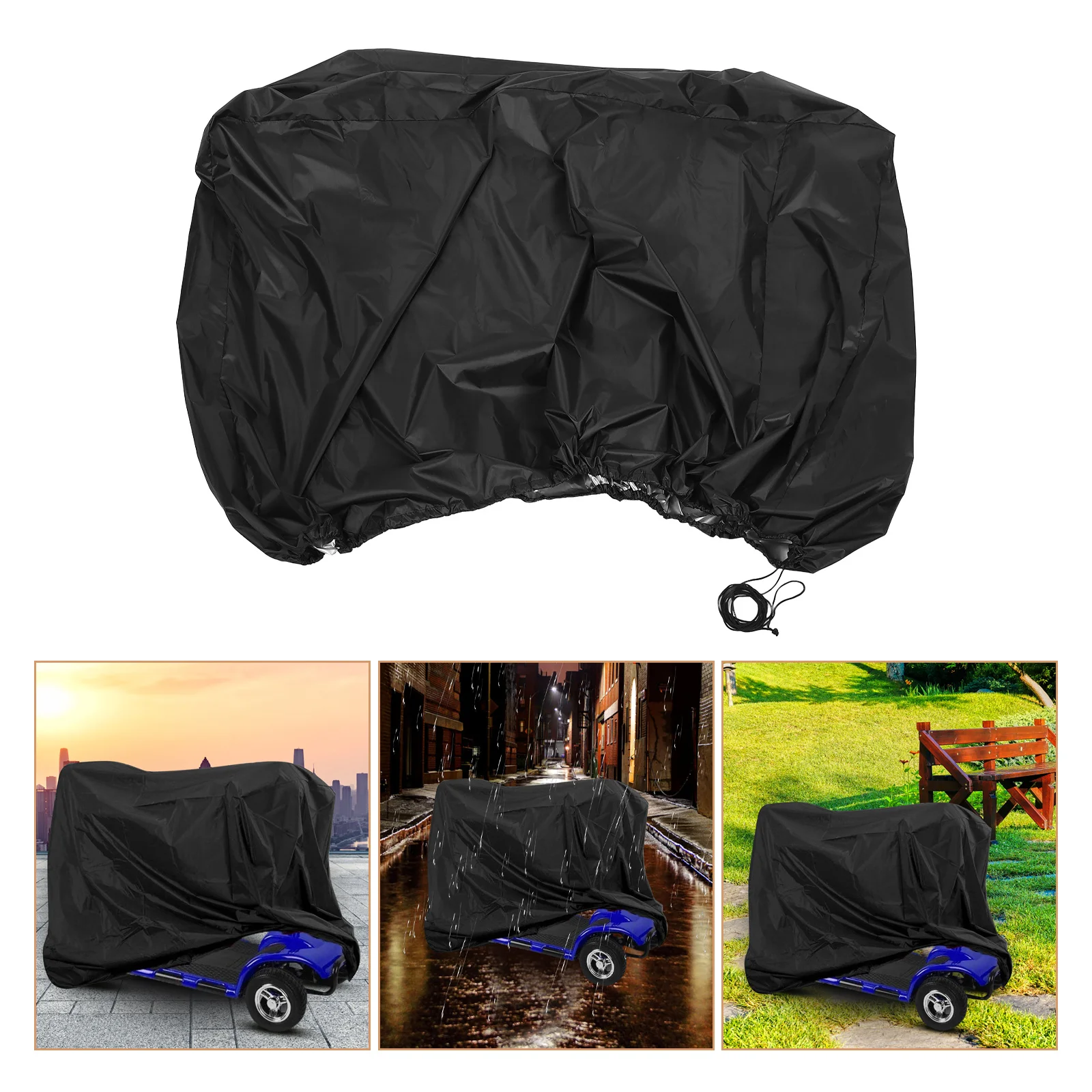 

Scooter Cover Waterproof Oxford Fabric For Scooter Outdoor Dust Rain Snow Protection Foldable Washable