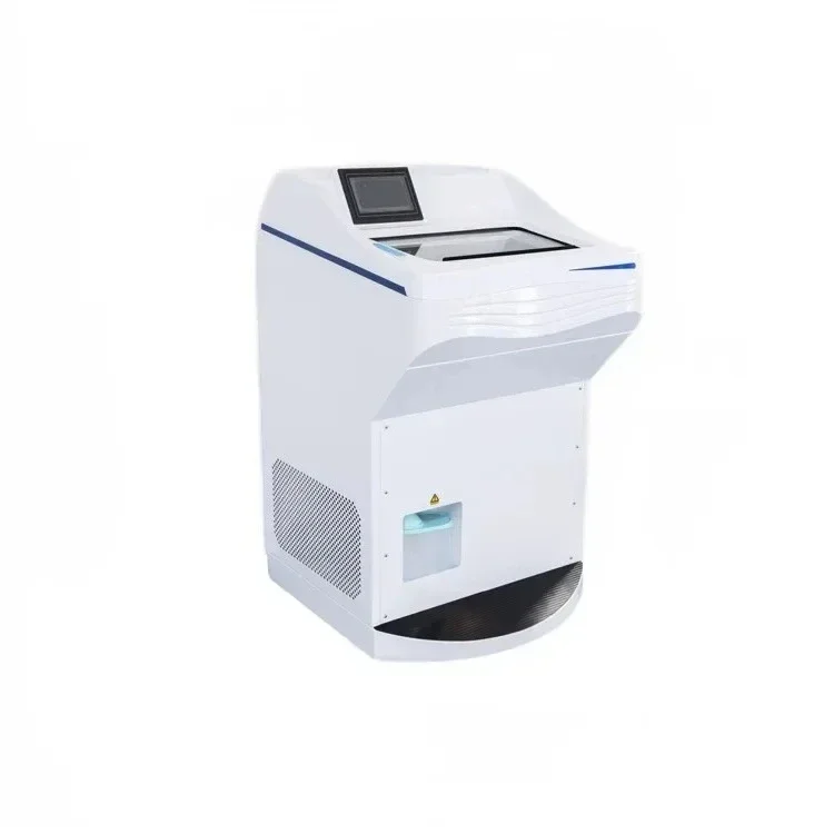 Microtomo semiautomático de laboratorio, microtomo de tejido, patología, corte, criostato congelado, precio de microtomo