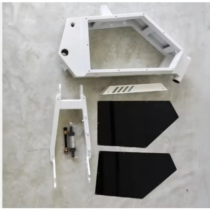 SS30 high-power e- mountain bike carbon steel frame kit
