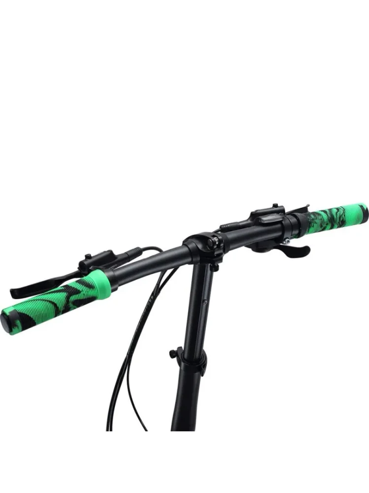 AliExpress NONE 1 Pair Bicycle Grips Handlebar Cover Soft Rubber Shock Absorbing Mountain Bike Handles Cuff MTB BMX Scooter Handle Fist Bike