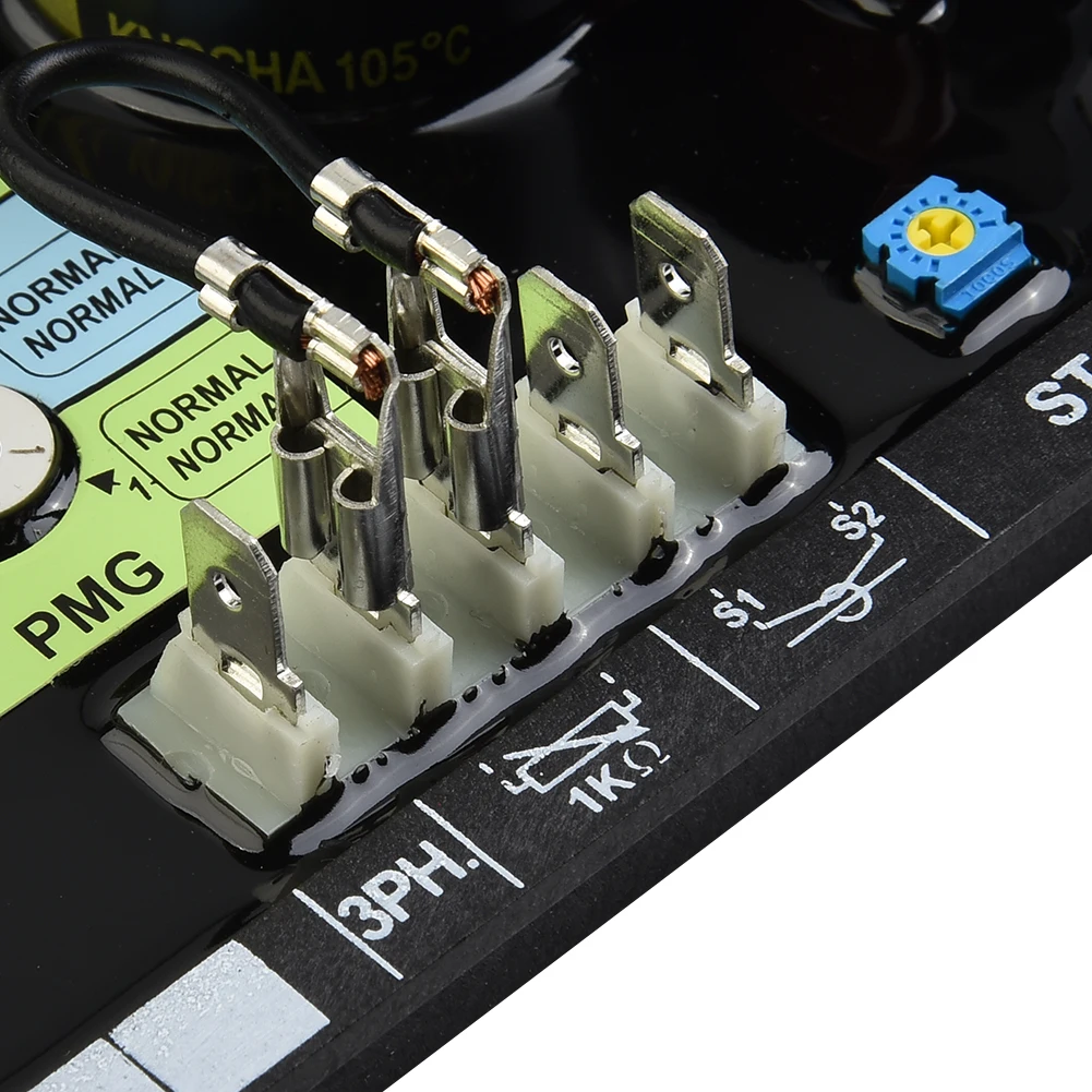 Compatible with for lsa 46 2, 47 2, 49 1 Alternators, Transistor Automatic Voltage Regulator for avr R450, Stable Voltage