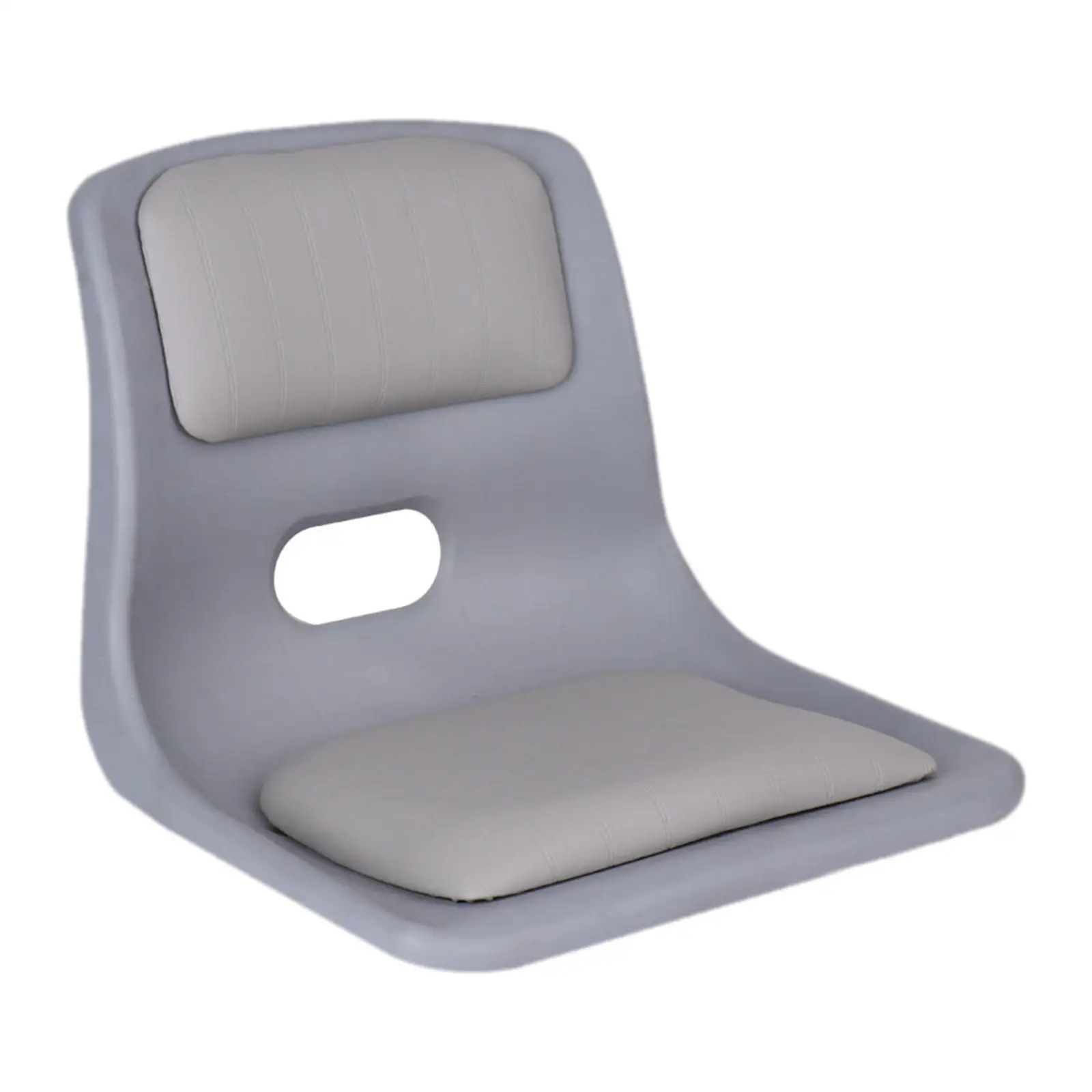 Fishing Boat Chair with Backrest Cushion PVC Leather Swivel Seat for Bass Boats Kayak Accessories