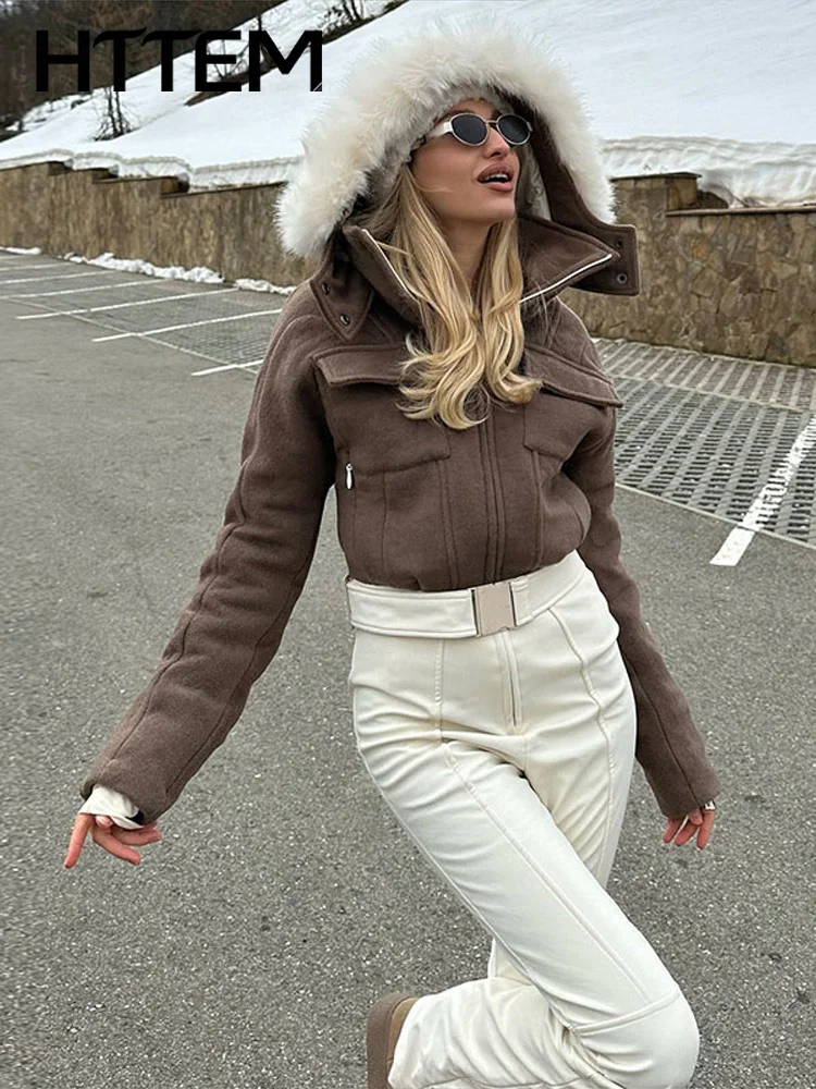 Slim Plaid Patchwork Ski Jumpsuit For Women Casual Full Sleeve Stand Collar Belt Closed Waist Romper Autumn Winter Rompers Lady