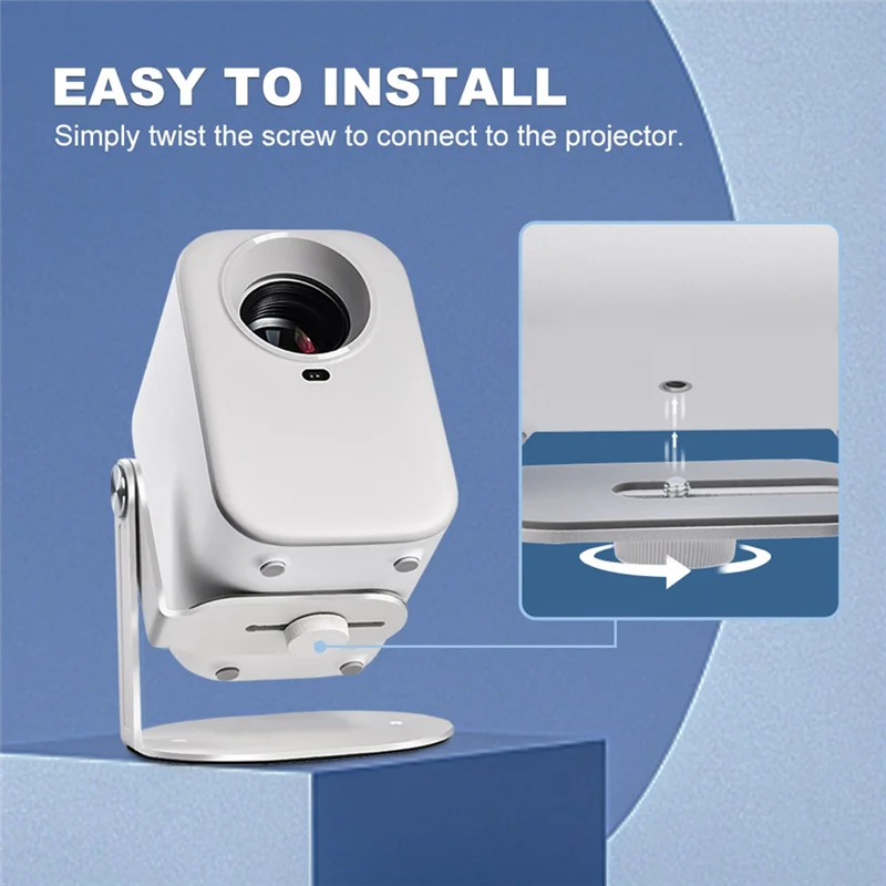 BTLIFE-Soporte Universal para proyector 3 en 1, soporte de suspensión de techo de escritorio para montaje en pared, 360 °   Soporte de rotación