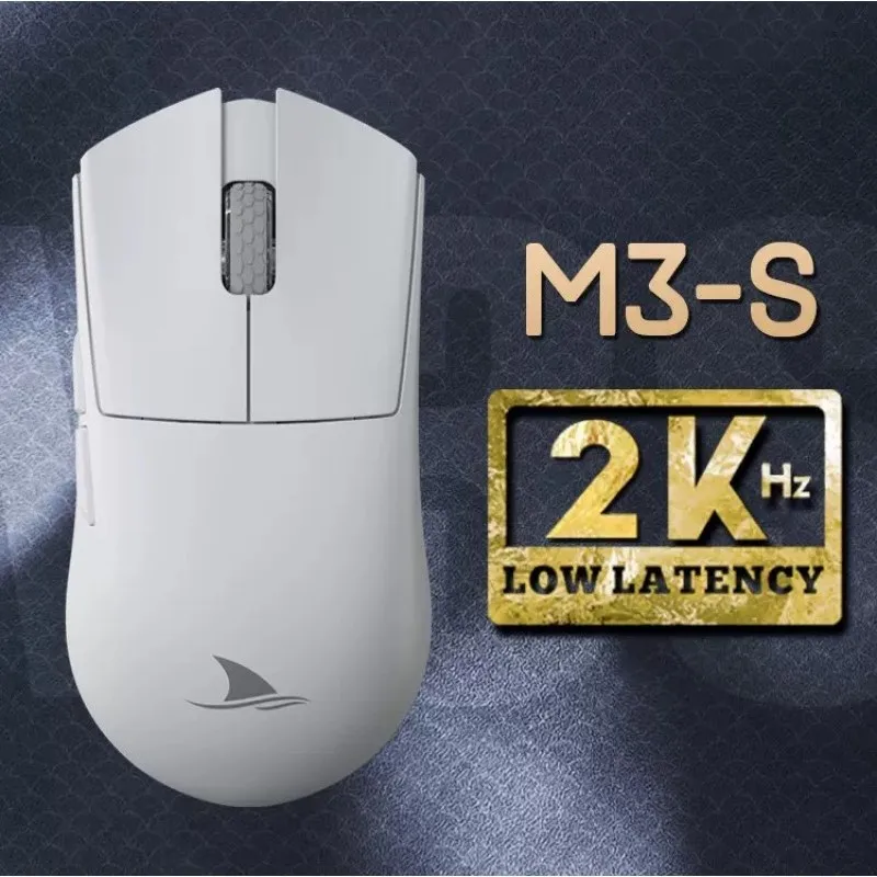 

Dharma Shark M3s-2k Mouse Lightweight Three-Mode Wireless Wired Bluetooth 2k Mouse Esports Game Special