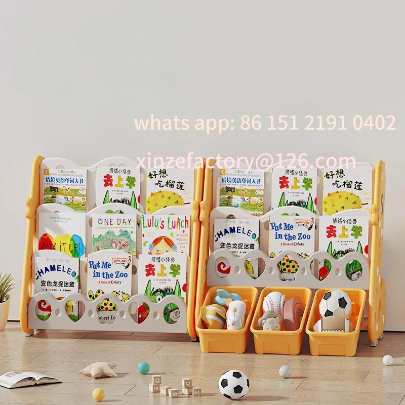 

Customizable Children Display Stand Bookshelf Children's Wall Behind The Door Reading Magazine Storage Bookcase
