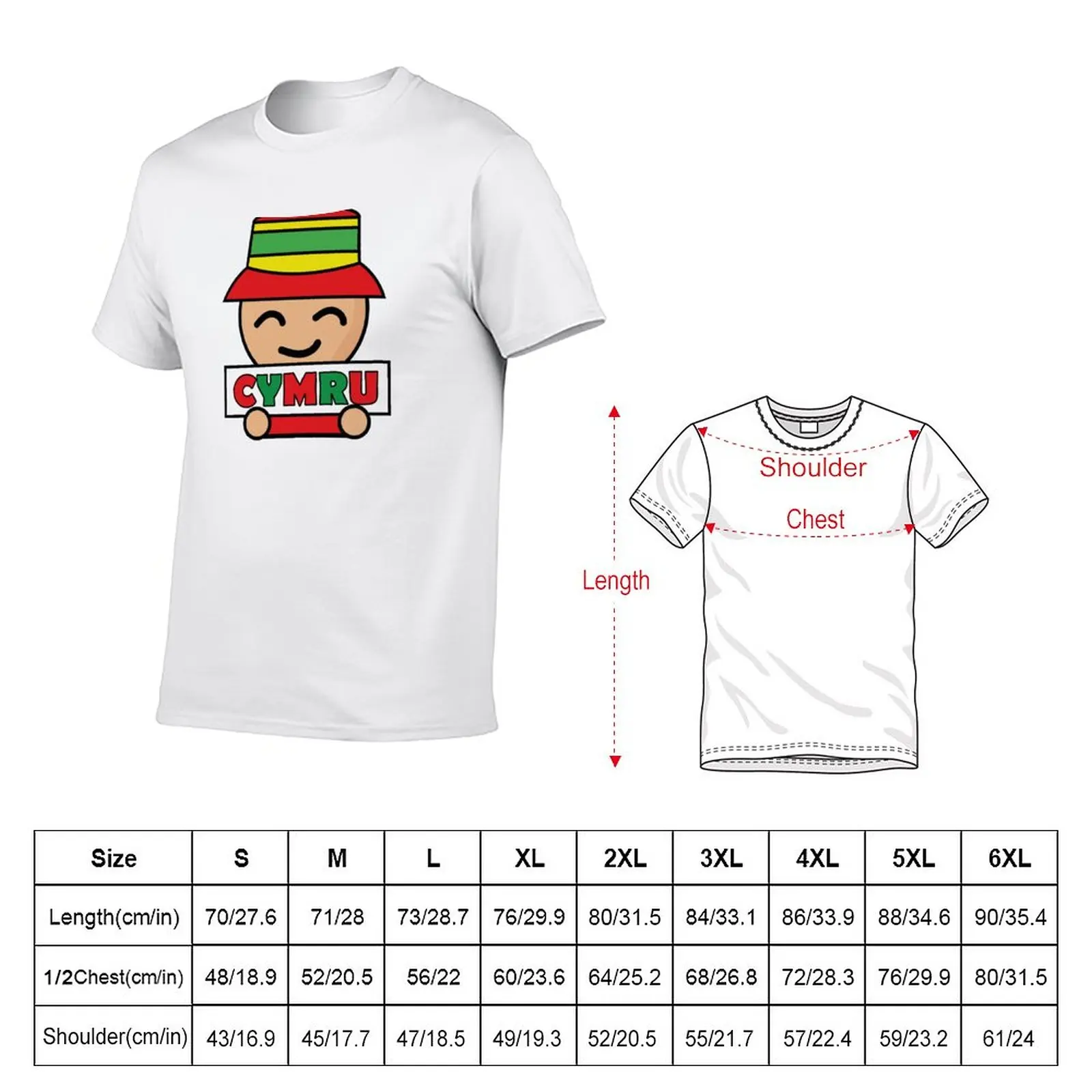 New Cartoon Wales football fan holding a Cymru sign T-Shirt sublime t shirt plus size t shirts men t shirt