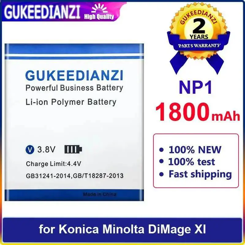 

Camera Battery 1800Mah For Konica Minolta Dimage XI NP1 Lightweight