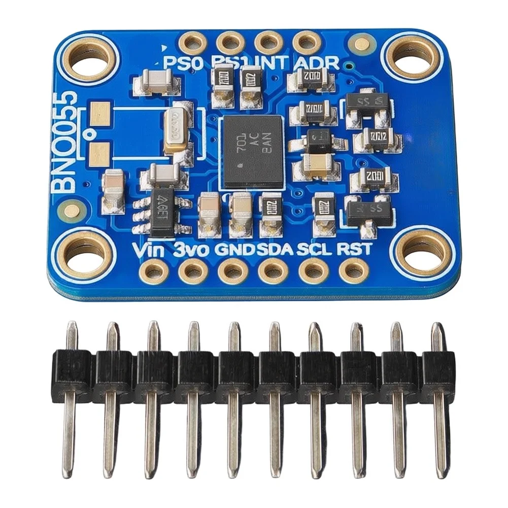 BNO055 Absolute Orientation Sensor Module Enabling Real-Time Motion Sensing for Drones Autonomous Systems and Edge AI Devices