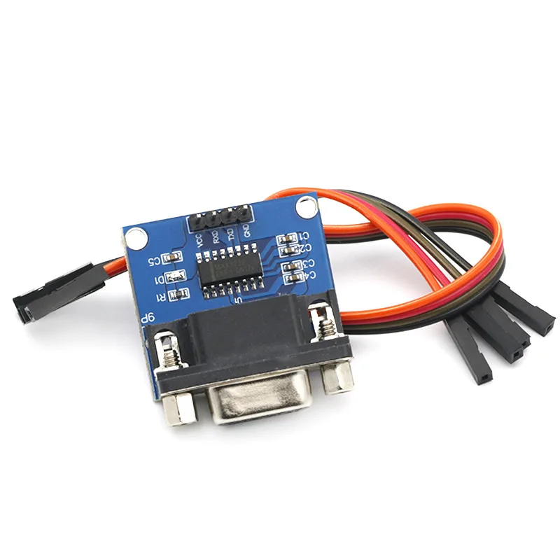 MAX3232 RS232 to TTL Serial Port Converter Module Female DB9 Connector MAX232 Flashing Board