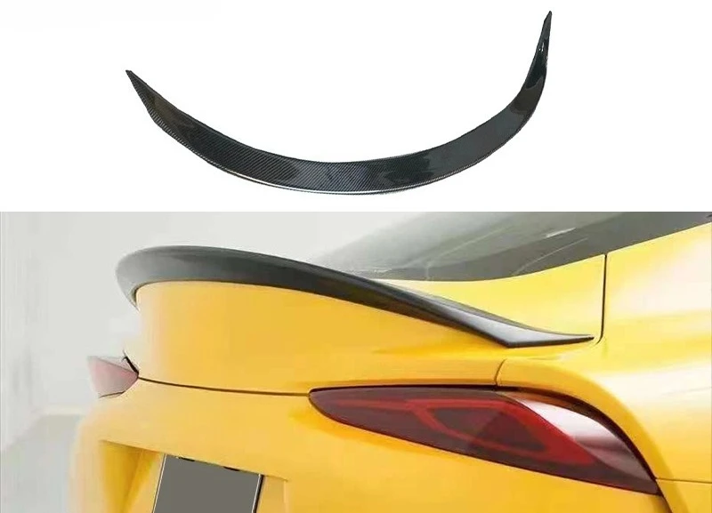 

Applicable To: Toyota Supra A90 A91 Carbon Fiber AG Tail Bull Demon King Small Tail Auto Parts