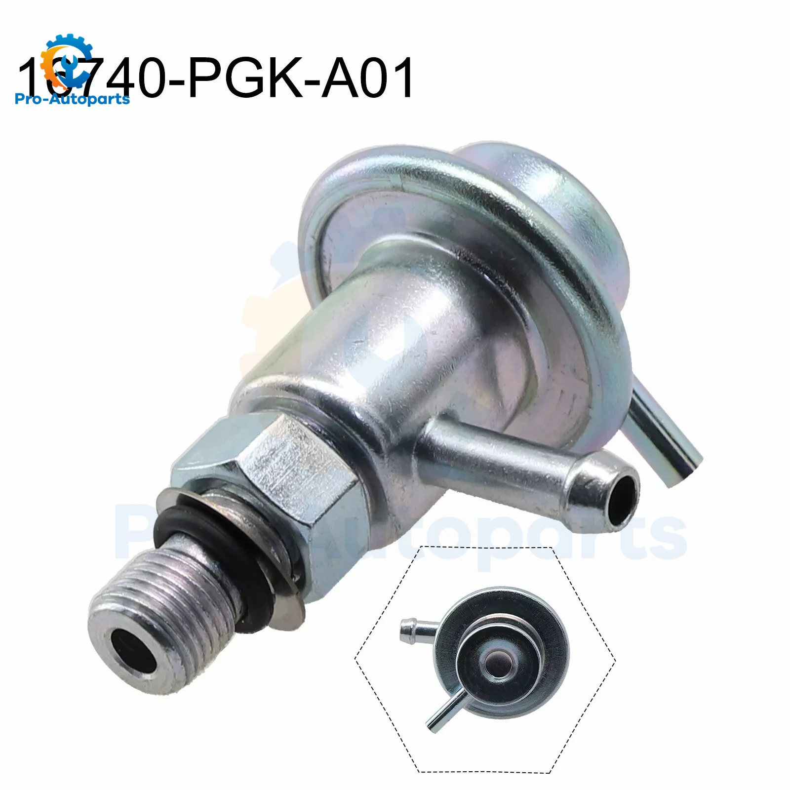 

16740-PGK-A01 Fuel Injection Pressure Regulator For Isuzu Honda Accord 3.0L Odyssey Pilot 3.5L V6 Acura TL CL MDX 16740PGKA01