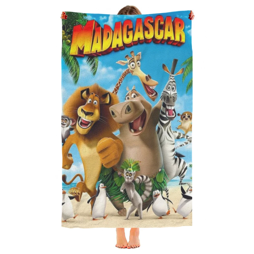 Madagascar Men Women Swim Trunks Quick Dry Beach Shorts Board Shorts Swimwear Bathing Suits